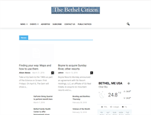 Tablet Screenshot of bethelcitizen.com